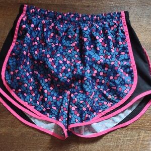 Nike‎ Dri-Fit Womens Medium Blue Pink Running Shorts